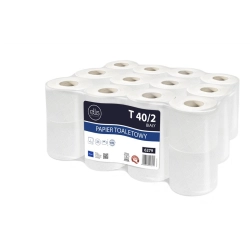 Papier toaletowy ELLIS PROFESSIONAL 402 40m 2warstwy op.24 rolki celuloza - biały 6279