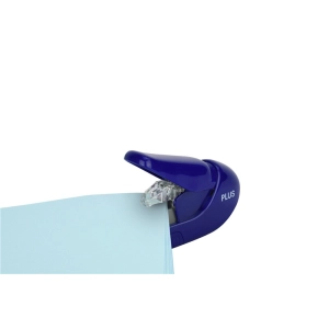 Zszywacz PLUS CORPORATION bezzszywkowy podręczny (do 5 kartek) SL-106AB - różowy 31148-322245