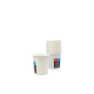 Kubek papierowy 100ml. op.50 - biały-322285