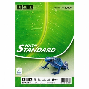 Papier xero A4 High Standard 80g klasa C 146 OPAKOWANIE 5 RYZ-322321