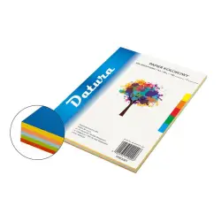 Papier xero kolor DATURA A4 80g. op.100 intens mix-330927