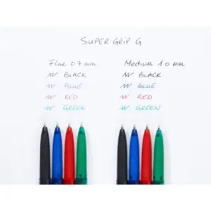 Długopis PILOT Super Grip G skuwka - czerwony-333284
