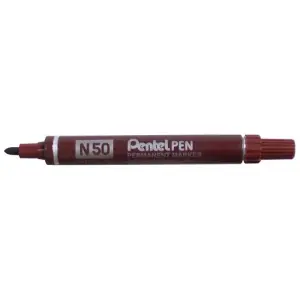 Marker PENTEL N50 - brązowy-356