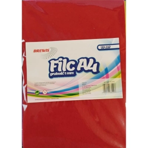 Filc dekoracyjny BREWIS FC410 1mm op.10szt. mix kolorów-374390