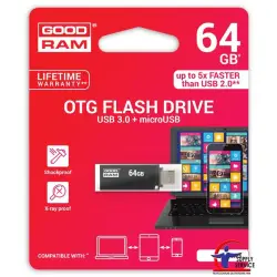 Pamięć USB GOODRAM 64GB USB 3.0 czarny OTN3 OTN3-0640K0R11-406317