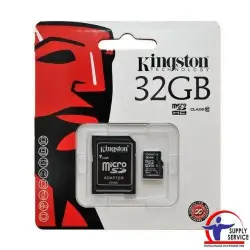 Pamięć MicroSD KINGSTON 32GB MicroSDHC CL10 SDC10G232GB-406353