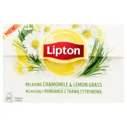 Herbata eksp. LIPTON RUMIANEK TRAWA CYTRYNOWA op20-420606