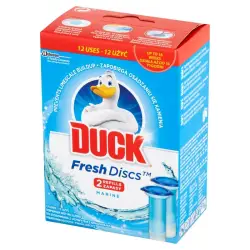 Żel do WC DUCK krążka żelowego do toalety 72 ml (2 zapasy) Duck Fresh Discs Marine - niebieski-427062