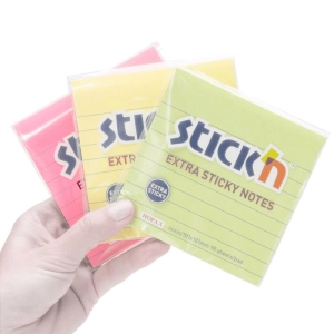 Karteczki samop. STICK'N EXTRA STICKY 76x76 - żółty pastel-427497