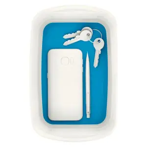 Pojemnik LEITZ MyBOX bez pokrywki - biało / niebieski 52571036-427855