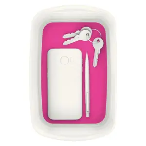 Pojemnik LEITZ MyBOX bez pokrywki - biało / różowy 52571023-427860
