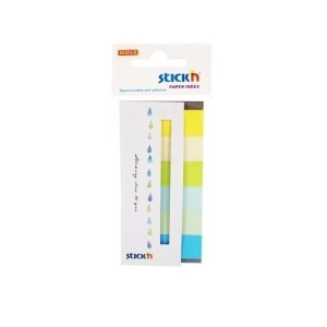 Zakładki STICK`N 45x15mm 6 kolorów SUMMER 180 kartek-453906