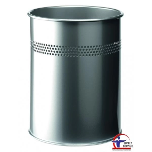 Kosz na śmieci DURABLE 15l. Metal - srebro-453942