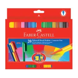 Flamastry FABER CASTELL CONNECTOR PENS 20 kolorów 155520-470789