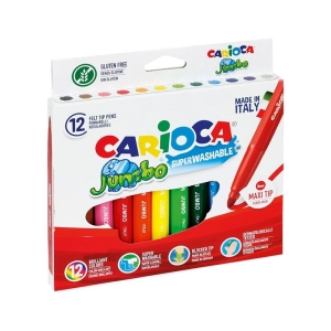 Flamastry CARIOCA JUMBO 12 kolorów 160-1479-470781
