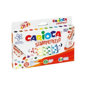 Flamastry CARIOCA stemple 12 kol 42240 160-1903-470786