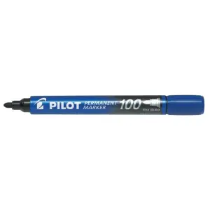 Marker PILOT permanentne SCA-100 okrągły op.20 - niebieski-470902