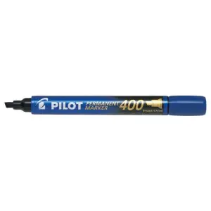 Marker PILOT permanentne SCA-400 ścięty op.20 - niebieski-470912