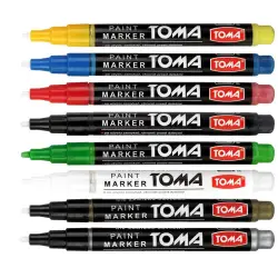 Marker TOMA olejowy TO-441 F - neon żółty-471167
