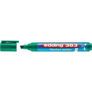 Marker EDDING 383 flipchart ścięty 1-5mm - zielony-471095
