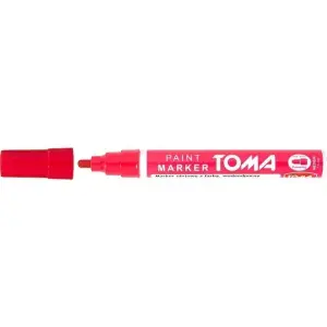 Marker TOMA olejowy TO-440 grubość 2.5mm - czerwony-471131