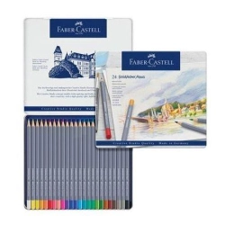 Kredki FABER CASTELL akwa.GOLDFABER aqua 24kol.op.metal. 114624-542387