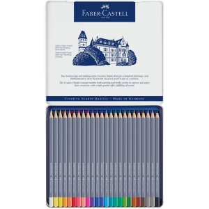 Kredki FABER CASTELL akwa.GOLDFABER aqua 12kol.op.metal. 114612-542386