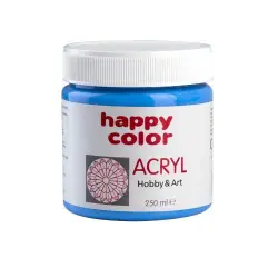 Farba akrylowa HAPPY COLOR 250ml słoik - kobaltowa 36-543114