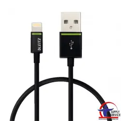 Kabel LEITZ COMPLETE ze złączem Lightining na USB 30cm czarn 62090095 -580863