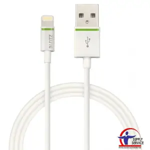 Kabel LEITZ COMPLETE ze złączem Lightining na USB 1m biały 62120001 -580874