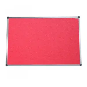 Tablica tekstylna ALL-B kolorowa - czerwona 60x40cm-601033