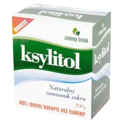 Ksylitol xylitol ZIELONY LISTEK 500g.-610439