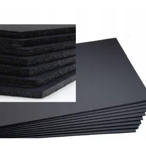 Płyta piankowa 70x100cm 5mm - czarna-612693