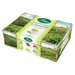 Herbata eksp. BIFIX - kompozycja 6 smaków - zielonych-613120