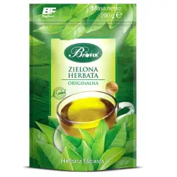 Herbata liściasta BIFIX zielona oryginalna 100g-613125