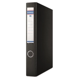 Segregator DONAU Ringi A4/2RD/30 PP - czarny-614441
