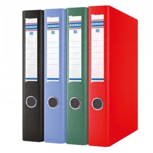 Segregator DONAU Ringi A4/2RD/30 PP - niebieski-614464