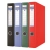 Segregator DONAU Ringi A4/4RD/30 PP - czarny-614465