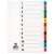Przekładki Q-CONNECT A4 mylar 1-12 KF00163-614698