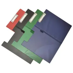 Clipboard Q-CONNECT teczka PVC A4 mix kolorów-615569