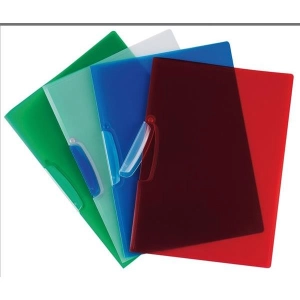 Skoroszyt Q-CONNECT PP klip A4 - zielo KF02136-615086