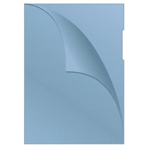 Obwoluta Q-CONNECT L A4 op.100 groszk. - niebiesk-615451
