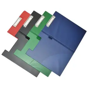 Clipboard Q-CONNECT teczka PVC A4 mix kolorów-615571