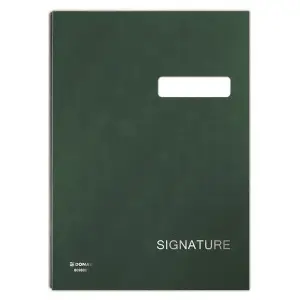 Teczka do podpisu DONAU A4 20 kartek - zielona-616415