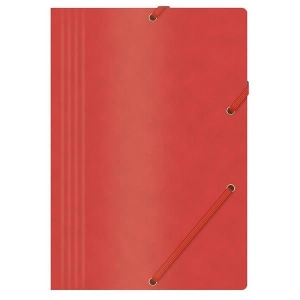 Teczka z gumką OFFICE PRODUCTS presz. A4 - czerwona-616650