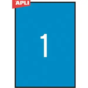 Etykiety APLI kolor 210x297 (1) op.20 nieb AP1600-617884