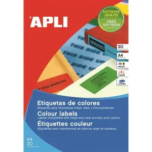 Etykiety APLI kolor 210x297 (1) op.20 zielo AP1602-617889