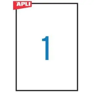 Etykiety APLI PCV białe 210x297 (1) AP1228 op.20-617946