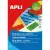 Etykiety APLI kolor 210x297 (1) op.20 zielo AP1602-617886