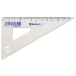 Ekierka DONAU mała 12cm 60° transparentna-618707